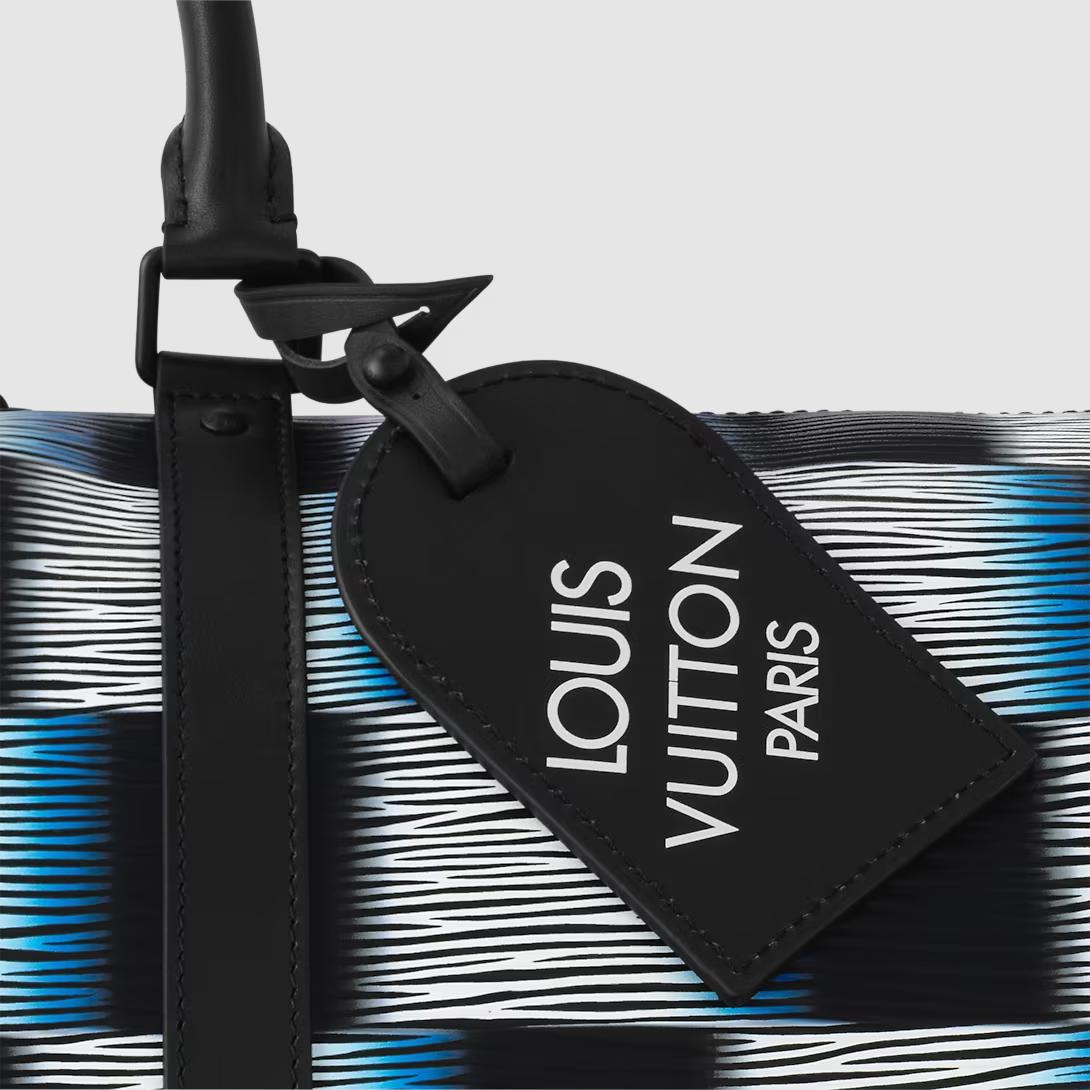 Túi Louis Vuitton Keepall Bandoulière 50 A05 Nam Đen